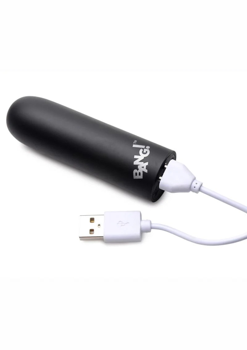 BANG! 10X Ultra Mega Powerful Vibe Rechargeable Vibrating Bullet - Image 3