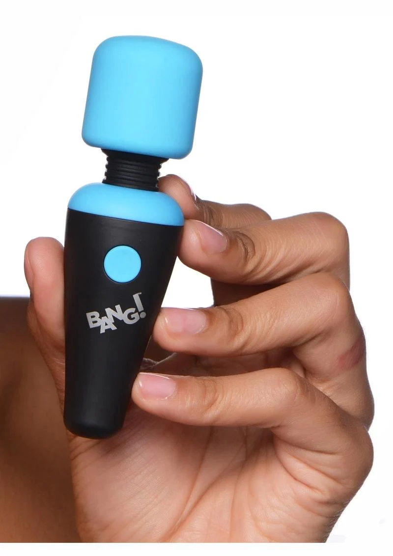 Bang! 10X Vibrating Mini Rechargeable Silicone Massage Wands - Image 3