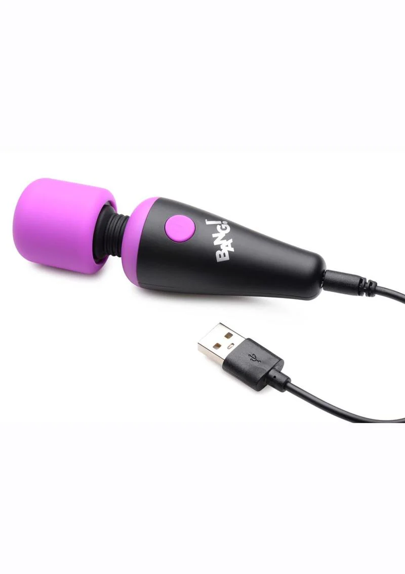Bang! 10X Vibrating Mini Rechargeable Silicone Massage Wands - Image 8