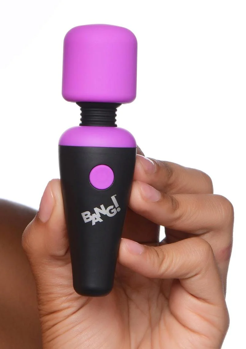 Bang! 10X Vibrating Mini Rechargeable Silicone Massage Wands - Image 9