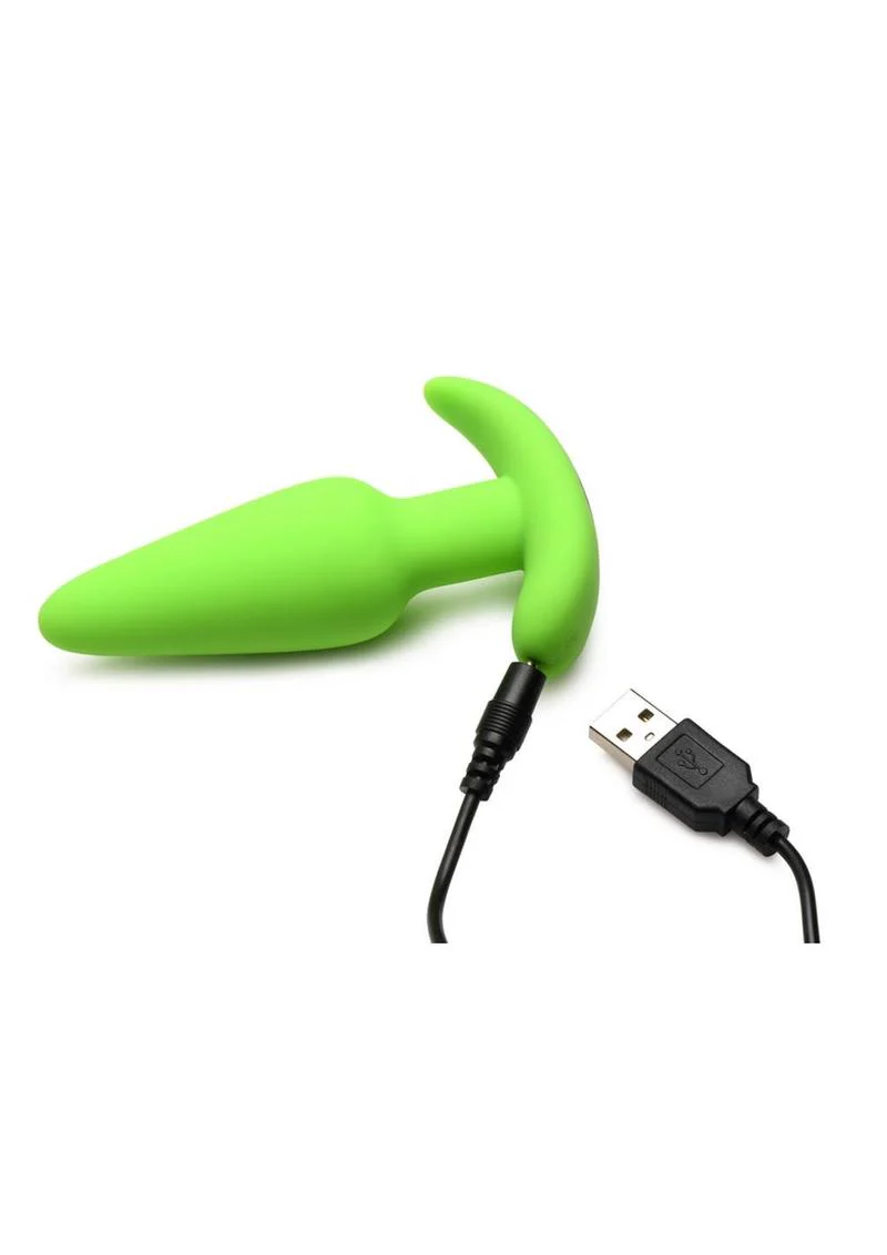 Bang! 21x Glow In The Dark Rechargeable Butt Plug with Remote - Image 3