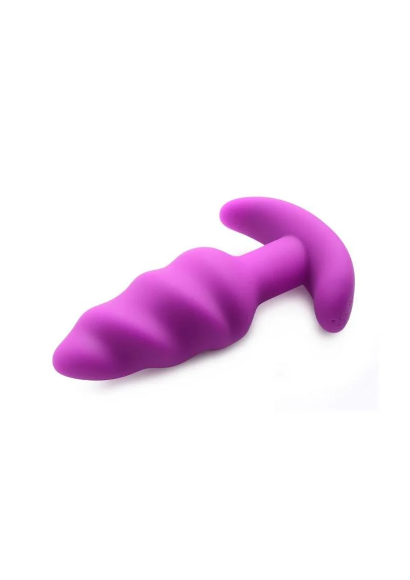 BANG 21X Silicone Swirl Vibrating Butt Plug - Image 11