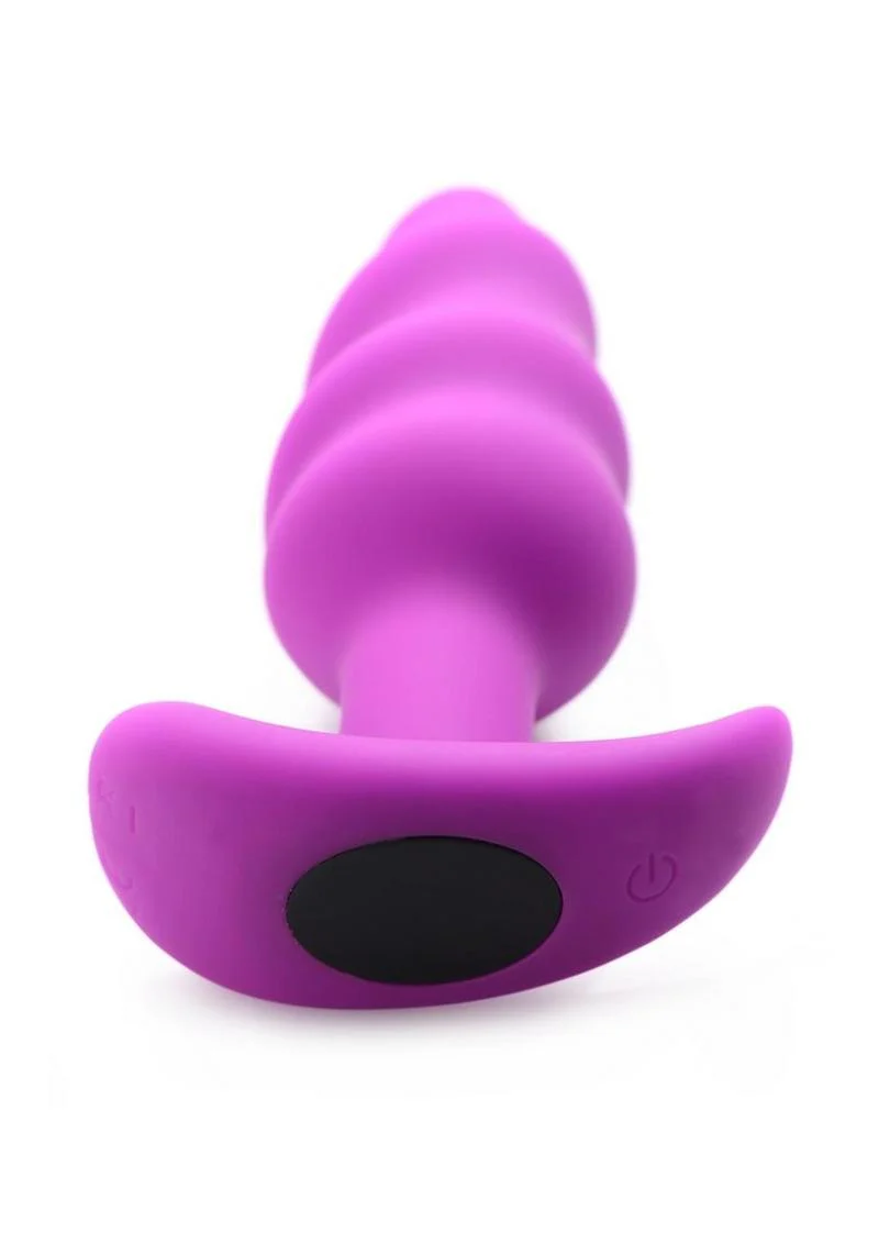 BANG 21X Silicone Swirl Vibrating Butt Plug - Image 12