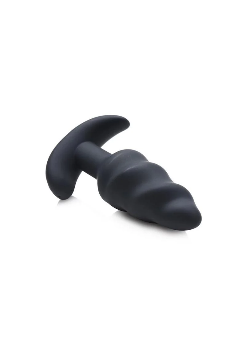 BANG 21X Silicone Swirl Vibrating Butt Plug - Image 2
