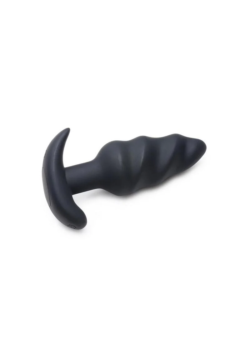 BANG 21X Silicone Swirl Vibrating Butt Plug - Image 3