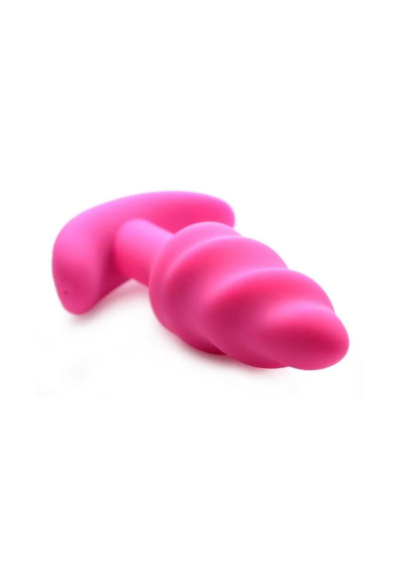 BANG 21X Silicone Swirl Vibrating Butt Plug - Image 8