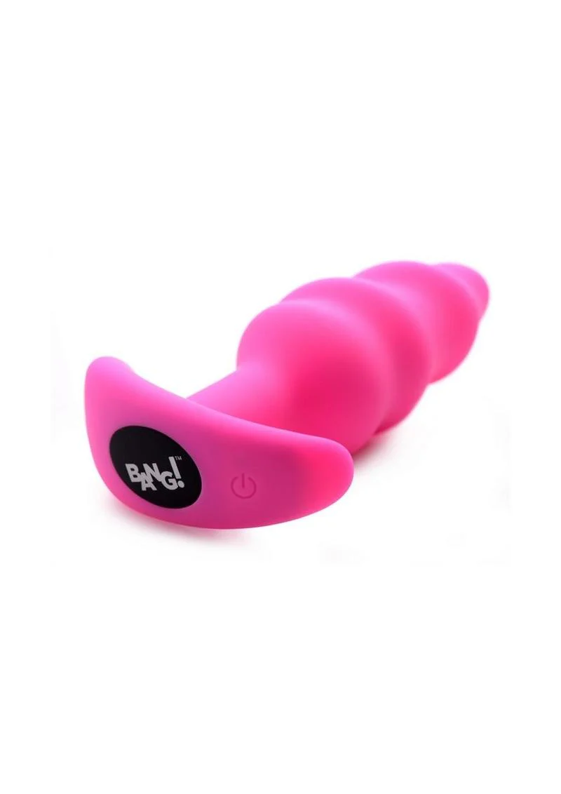 BANG 21X Silicone Swirl Vibrating Butt Plug - Image 9