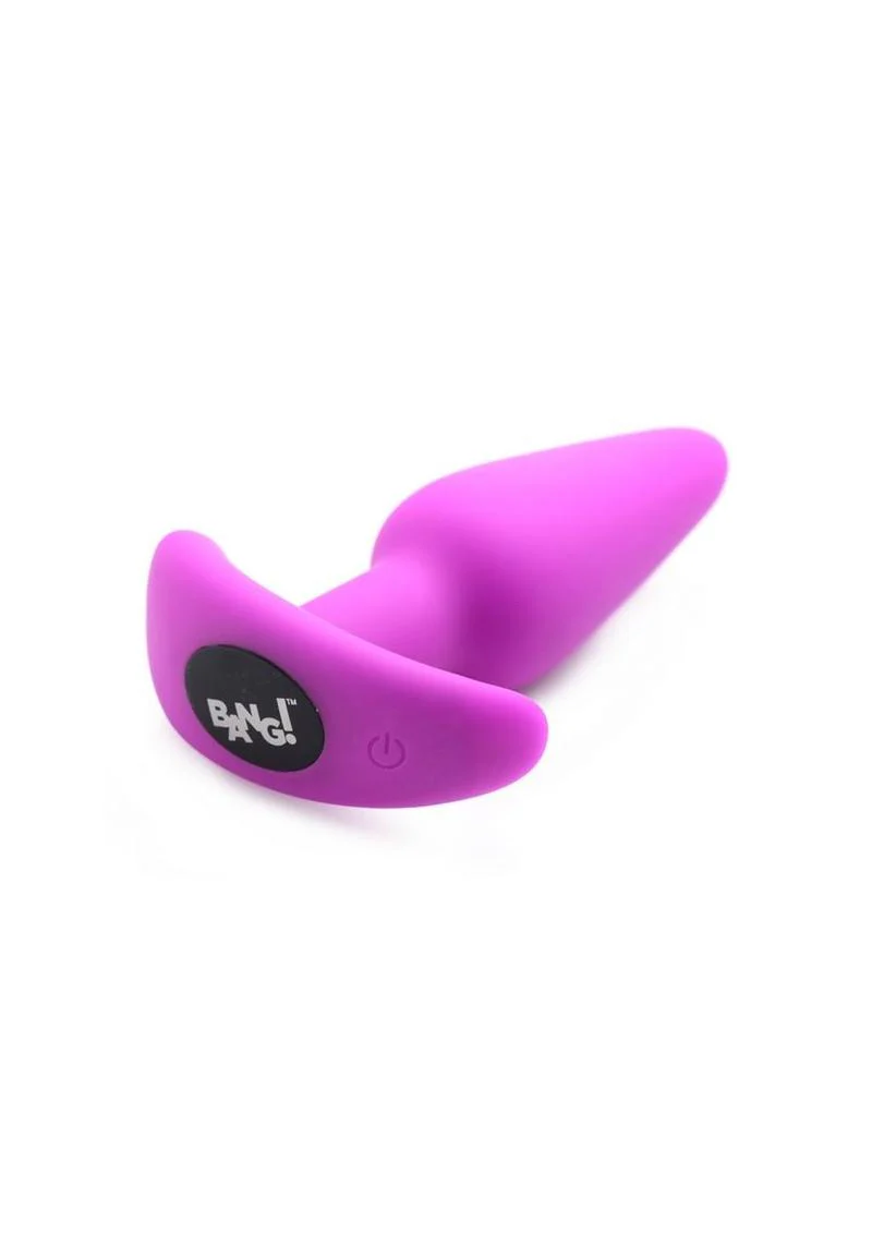 BANG 21X Silicone Vibrating Butt Plug with Remote - Image 11