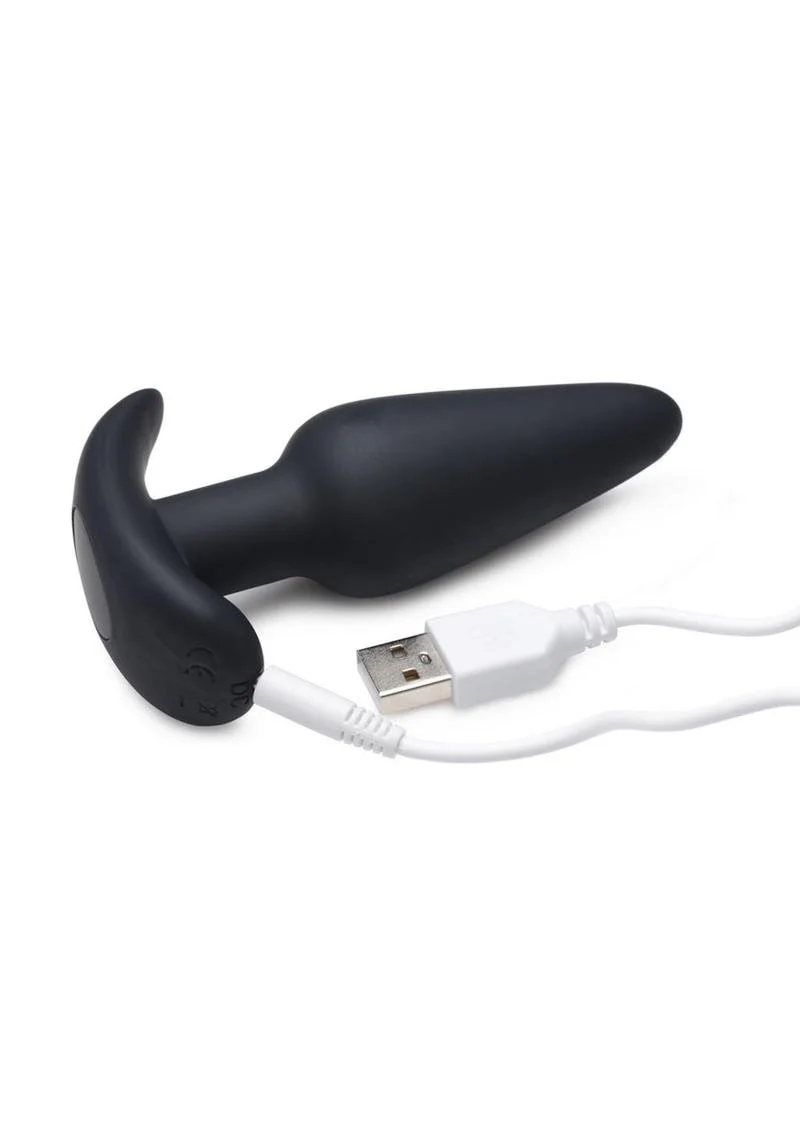 BANG 21X Silicone Vibrating Butt Plug with Remote - Image 3