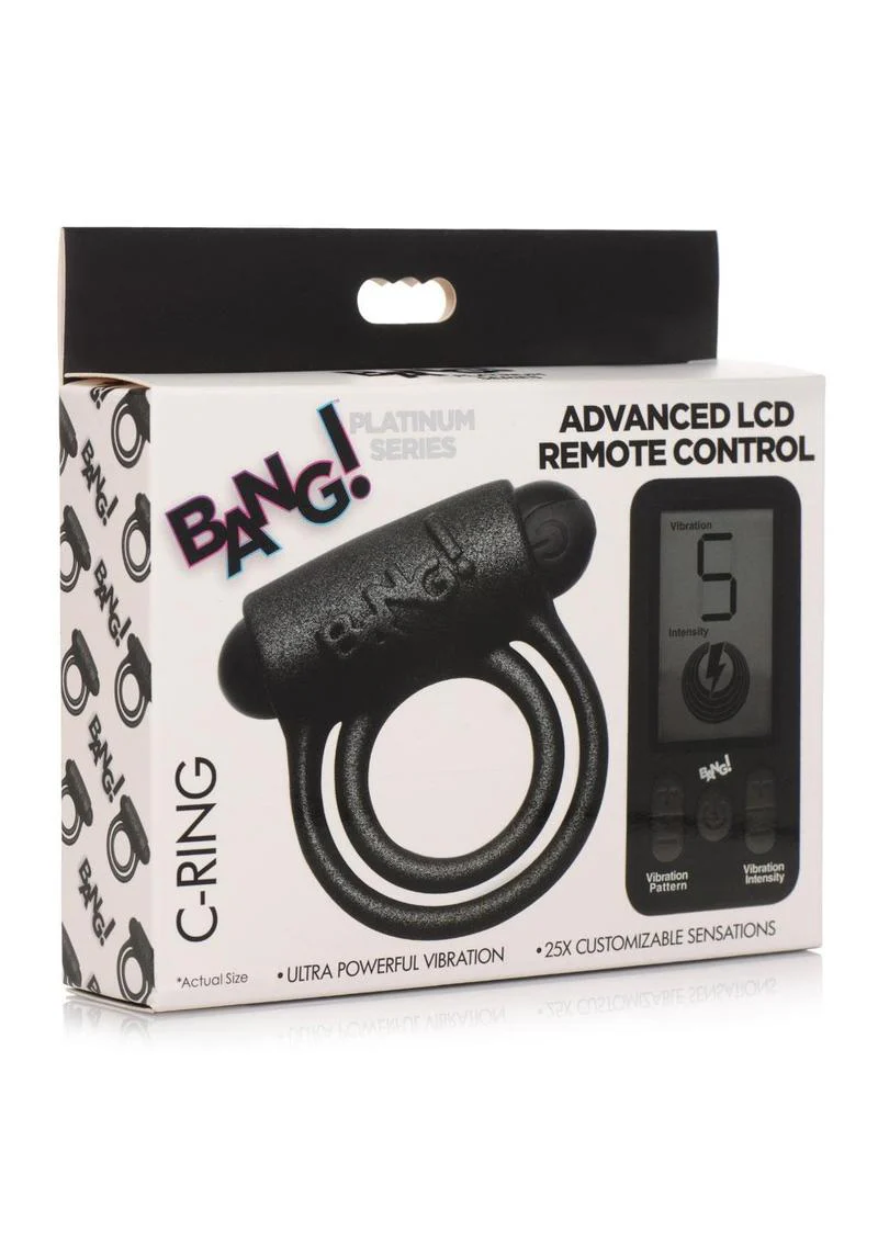 Bang! 25x Silicone Cock Ring With Remote Control Vibrators - Image 4