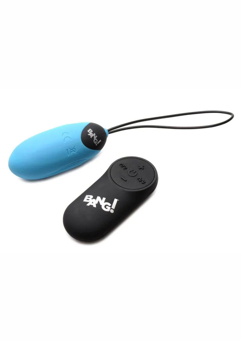 Bang! 28x Grooved Silicone Egg With Remote Control Vibrators - Image 2