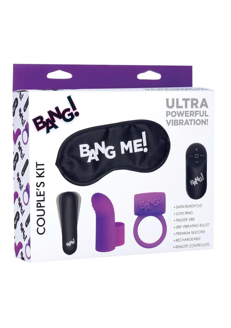 BANG! Couple's Kit And Love Ring Set With Vibrating Bullet - Image 4