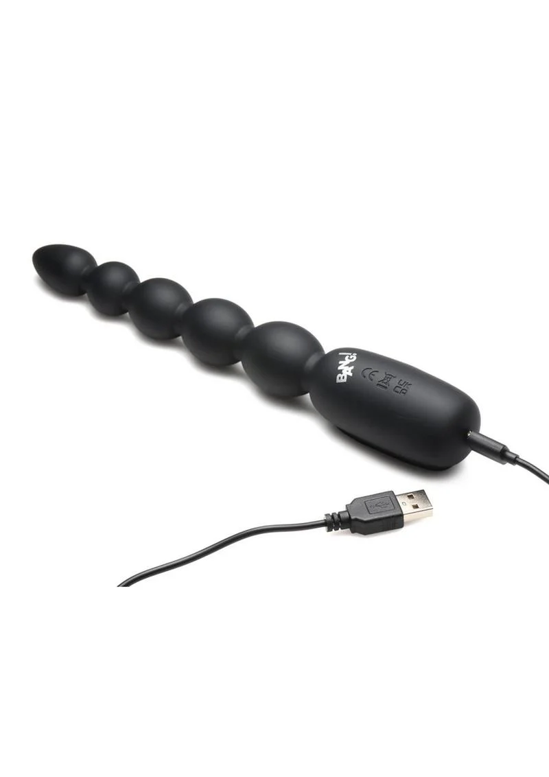 Bang! Digital Rechargeable Silicone Anal Beads - Image 2