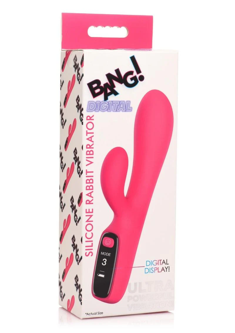 Bang! Digital Silicone Rabbit Ultra Powerful Vibrations - Image 4