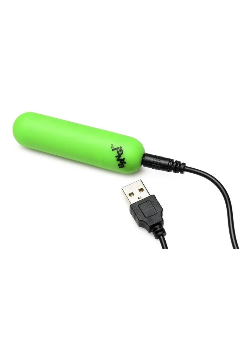 Bang! Glow In The Dark Rechargeable Anal Beads - Image 3
