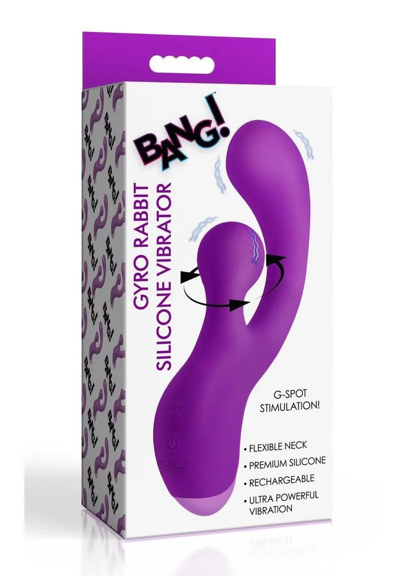 BANG! Gyro Rabbit Silicone Vibrator - Image 6