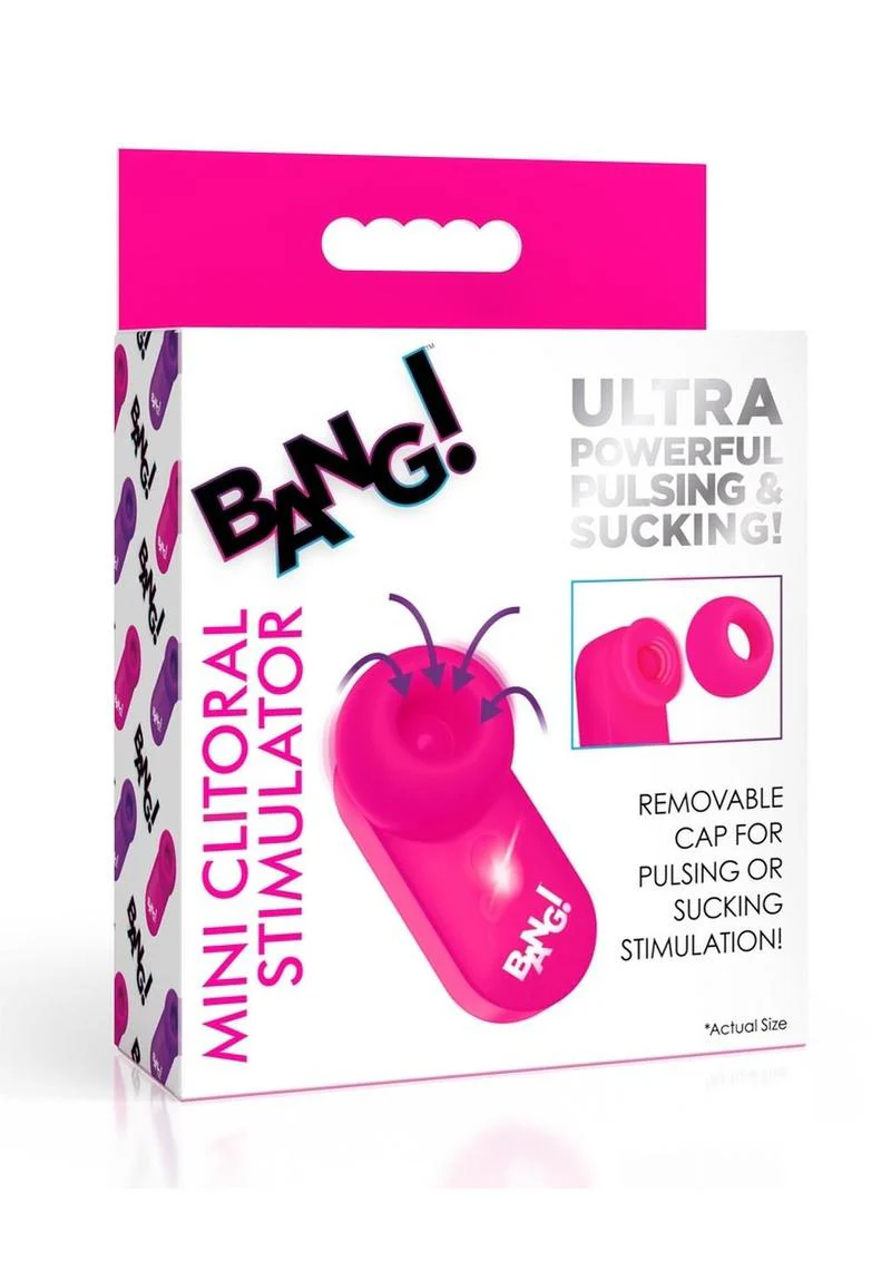 Bang! Mini Clitoral Stimulator Ultra Powerful Pulsing And Sucking - Image 5