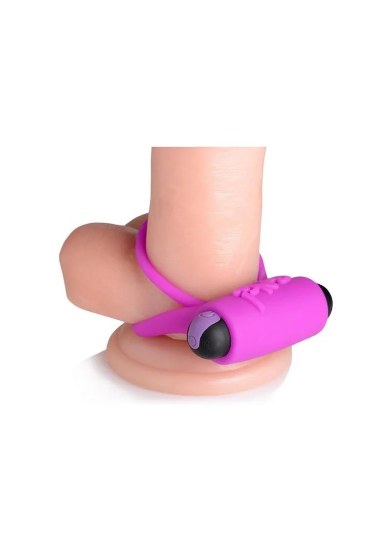Bang! Rechargeable Cock Ring and Bullet With Remote Control - Image 12