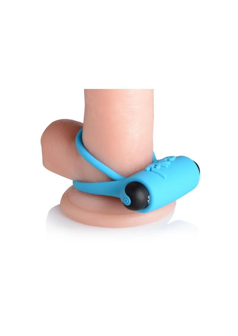 Bang! Rechargeable Cock Ring and Bullet With Remote Control - Image 6