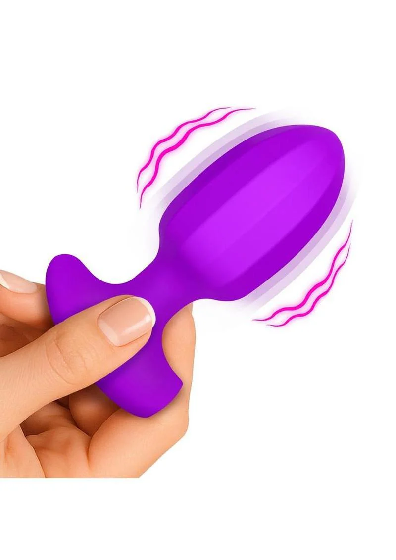 Bang Ribbed Vibrating Butt Plug - Image 2