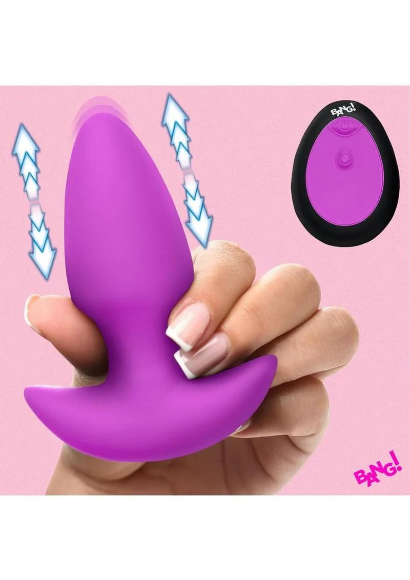 Bang! Thrusting And Vibrating Butt Plug - Image 11