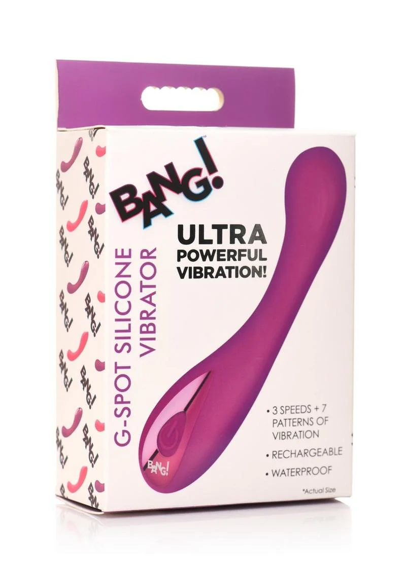 Bang! Ultra Power G-Spot Rechargeable Silicone Vibrator - Image 8
