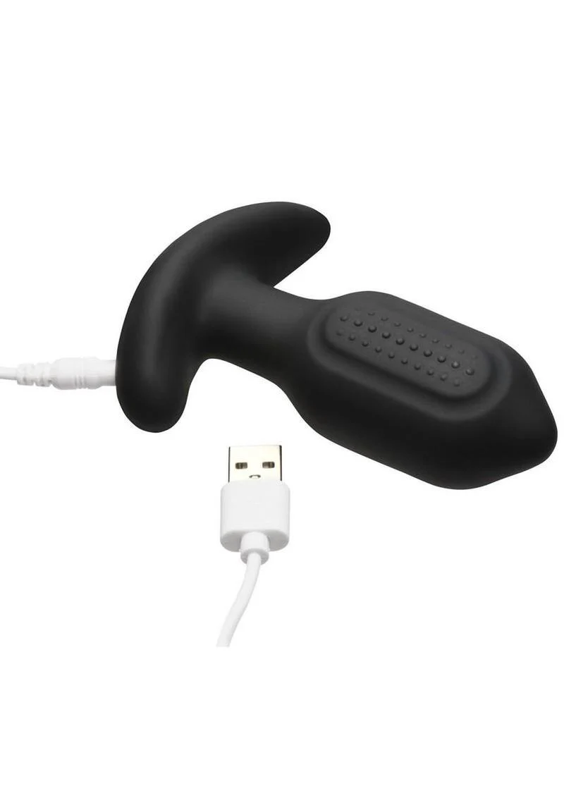 Bang! Vibrating Silicone Butt Plug - Image 2