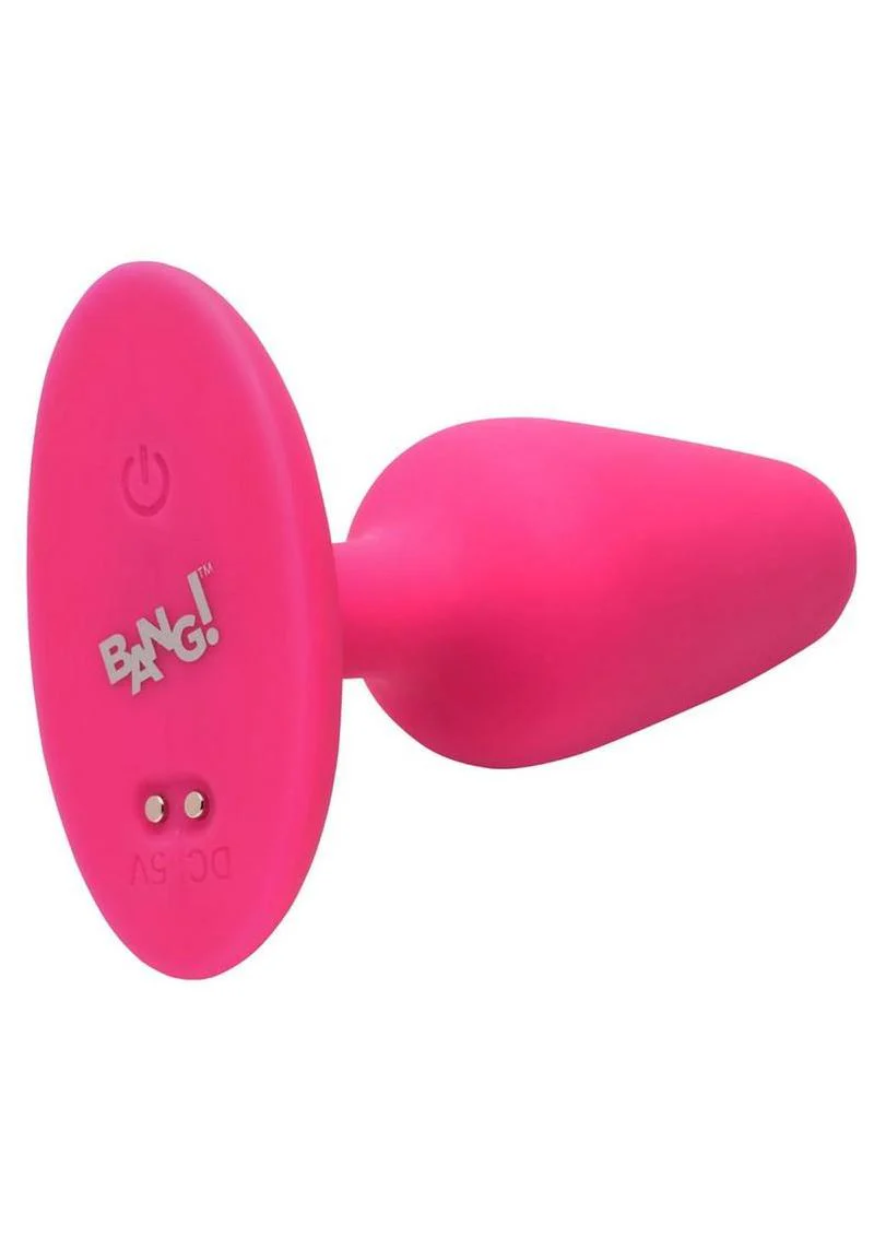 Bang! Vibrating Silicone Butt Plug - Image 3