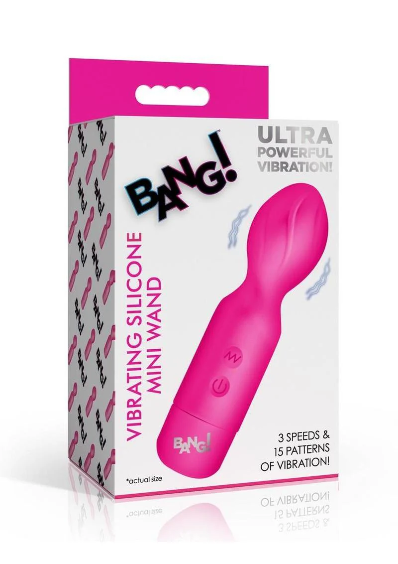 Bang! Vibrating Silicone Mini Wand - Image 5