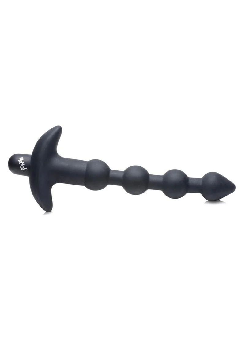 Bang! Vibrating Silicone Rechargeable Anal Beads - Image 3