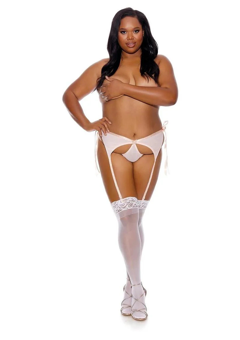 Barely Bare All-In-1 Garter And Panty - Image 3