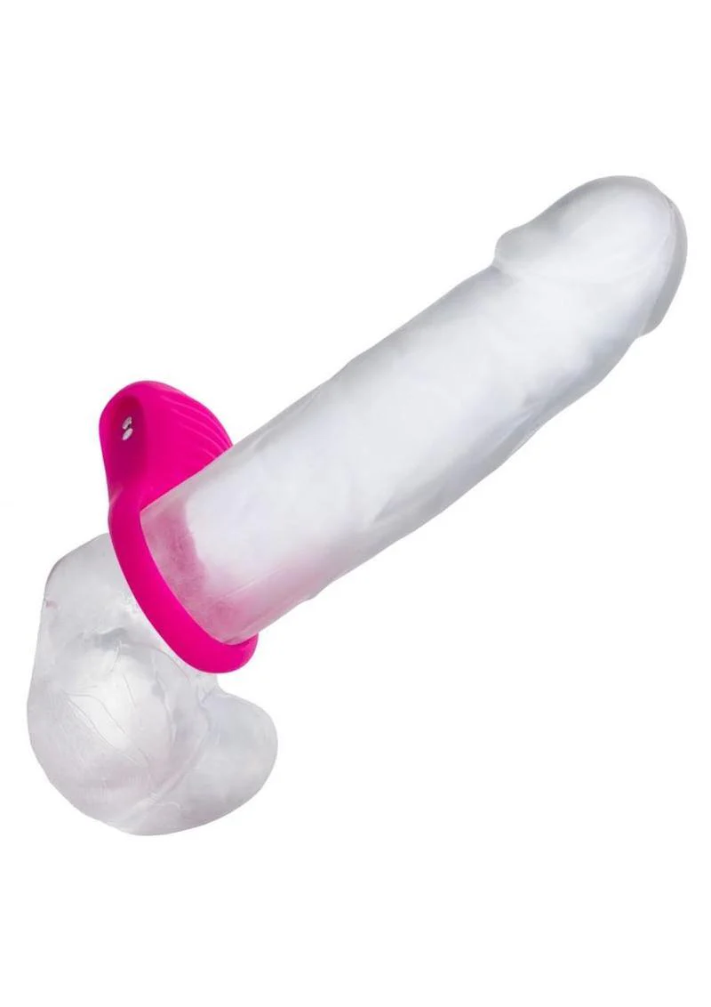 Basic Essentials Ridge Rider Silicone Cock Ring - Image 3