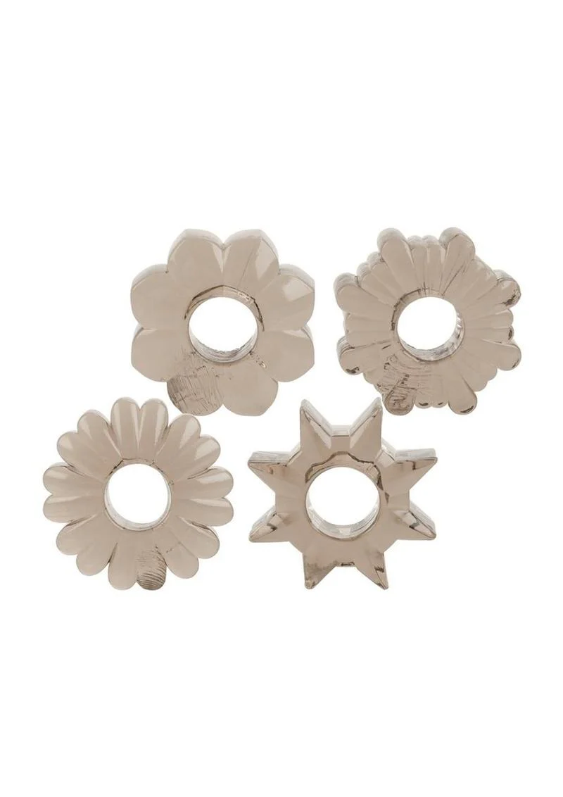 Basic Essentials Super Stretchy Enhancer Cock Rings - Image 5