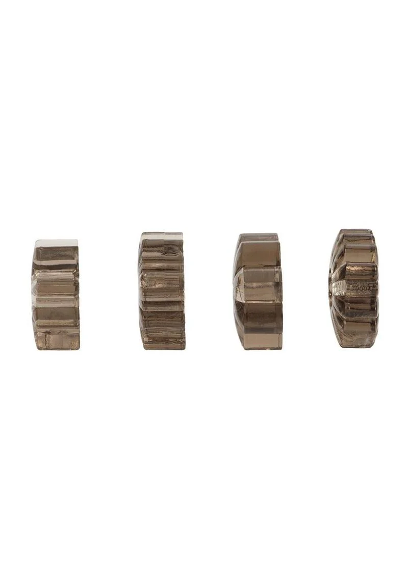 Basic Essentials Super Stretchy Enhancer Cock Rings - Image 6
