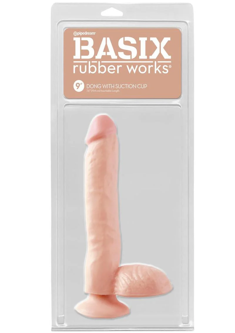 Basix Rubber Works Dong With Suction Cup - Image 10