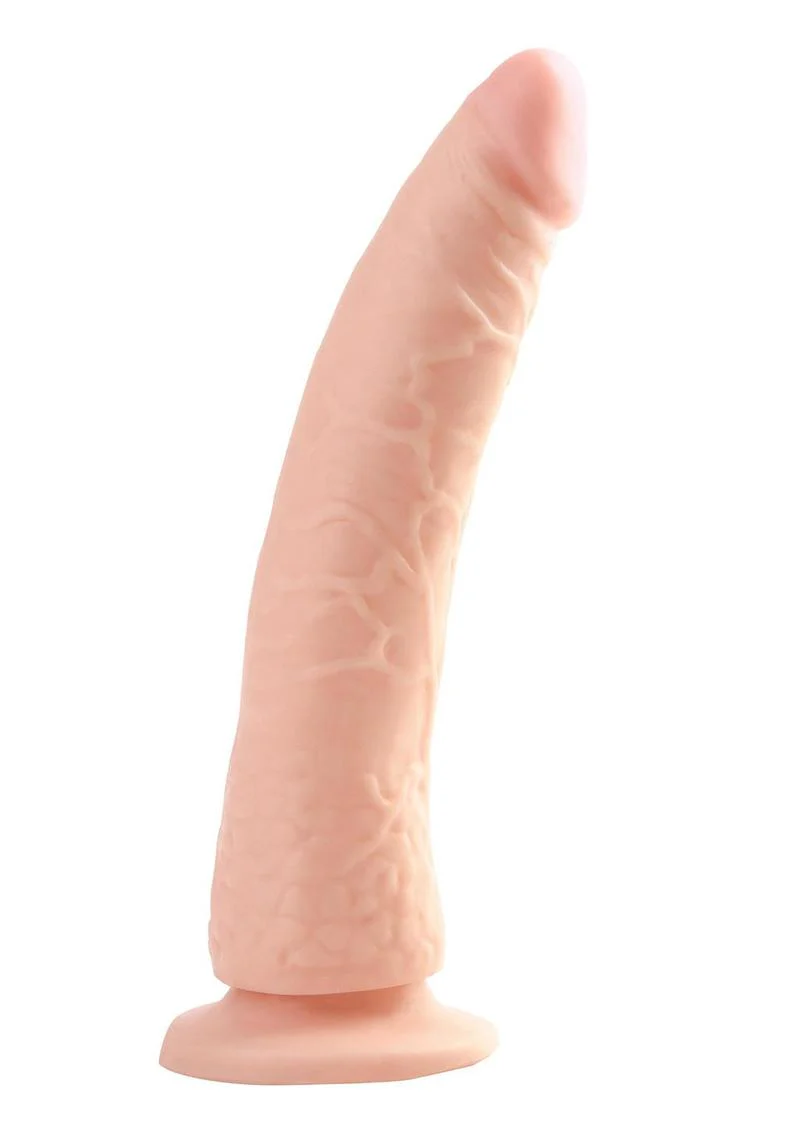 Basix Rubber Works Slim Seven Realistic Dildo with Suction Cup - Image 4