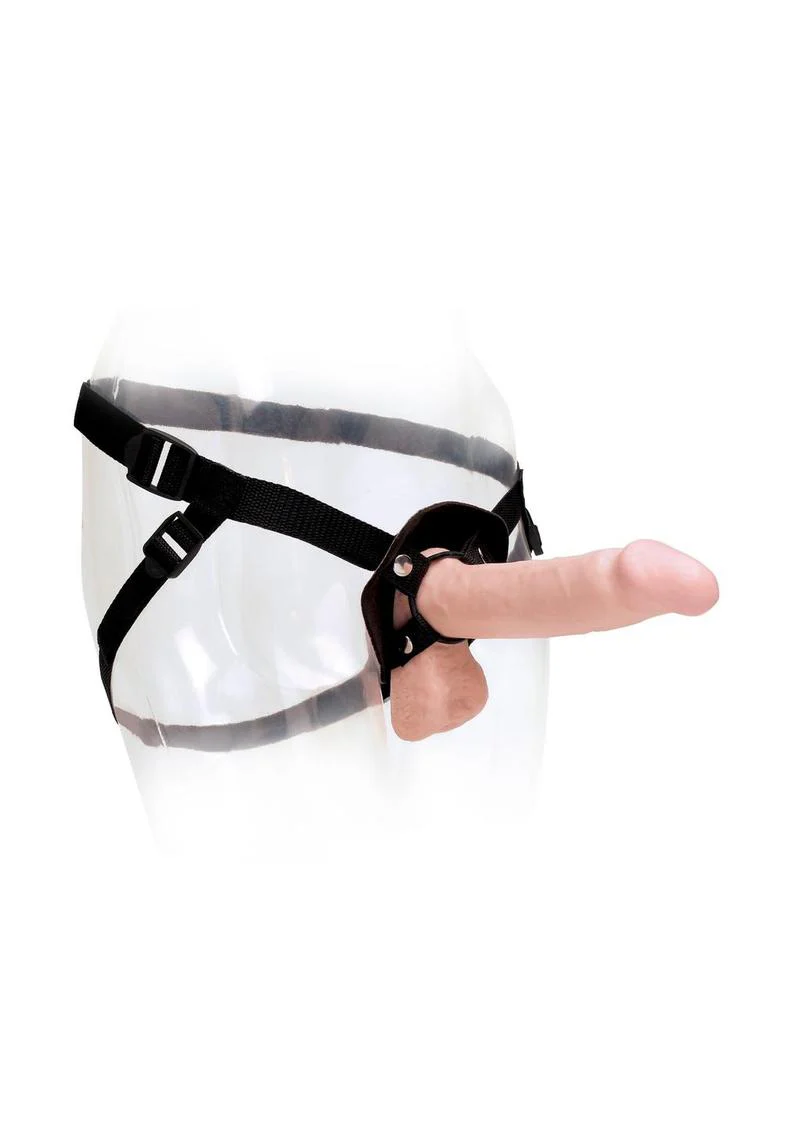 Basix Rubber Works Universal Harness with Silicone Rings - Image 2