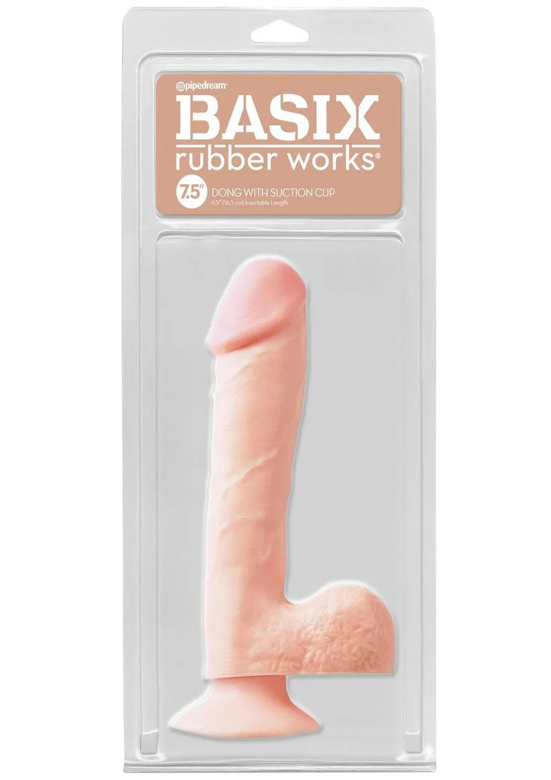 Basix Rubber Works Versatile Dong With Suction Cup - Image 11