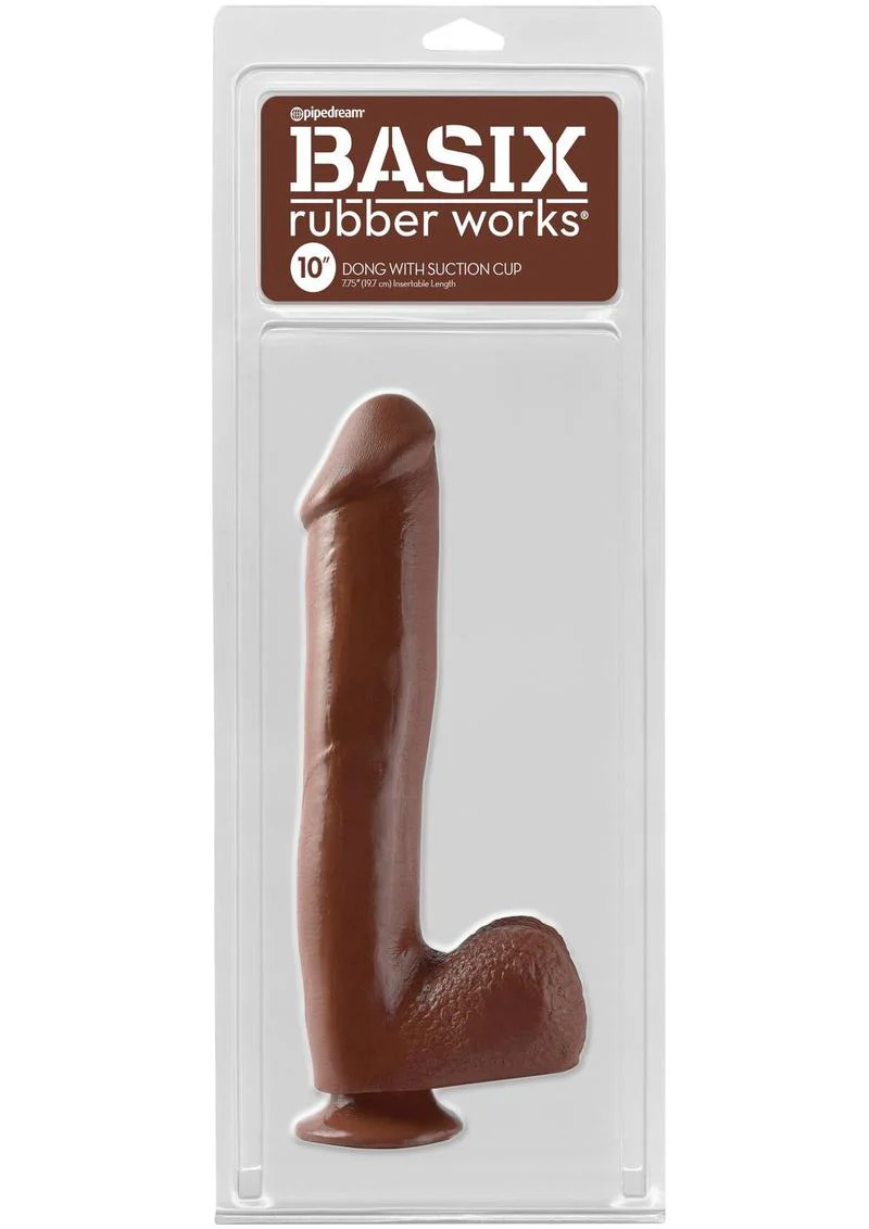 Basix Rubber Works Versatile Dong With Suction Cup - Image 12