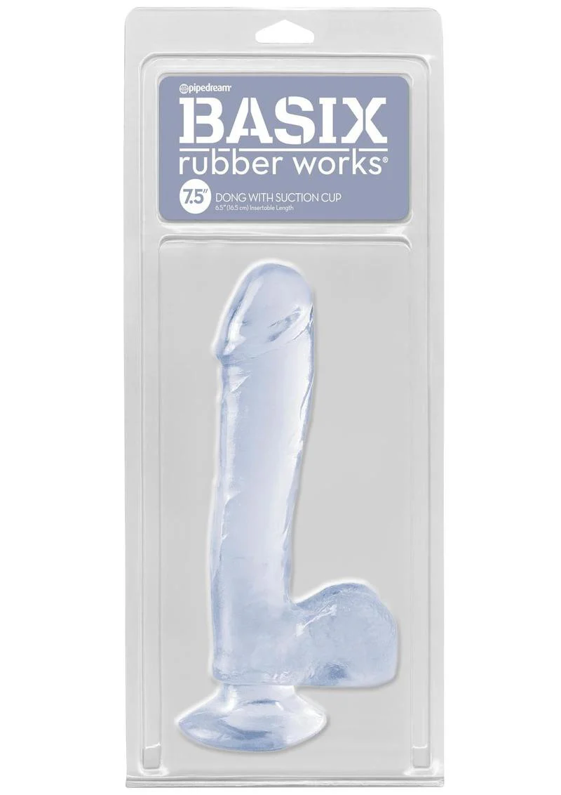 Basix Rubber Works Versatile Dong With Suction Cup - Image 8