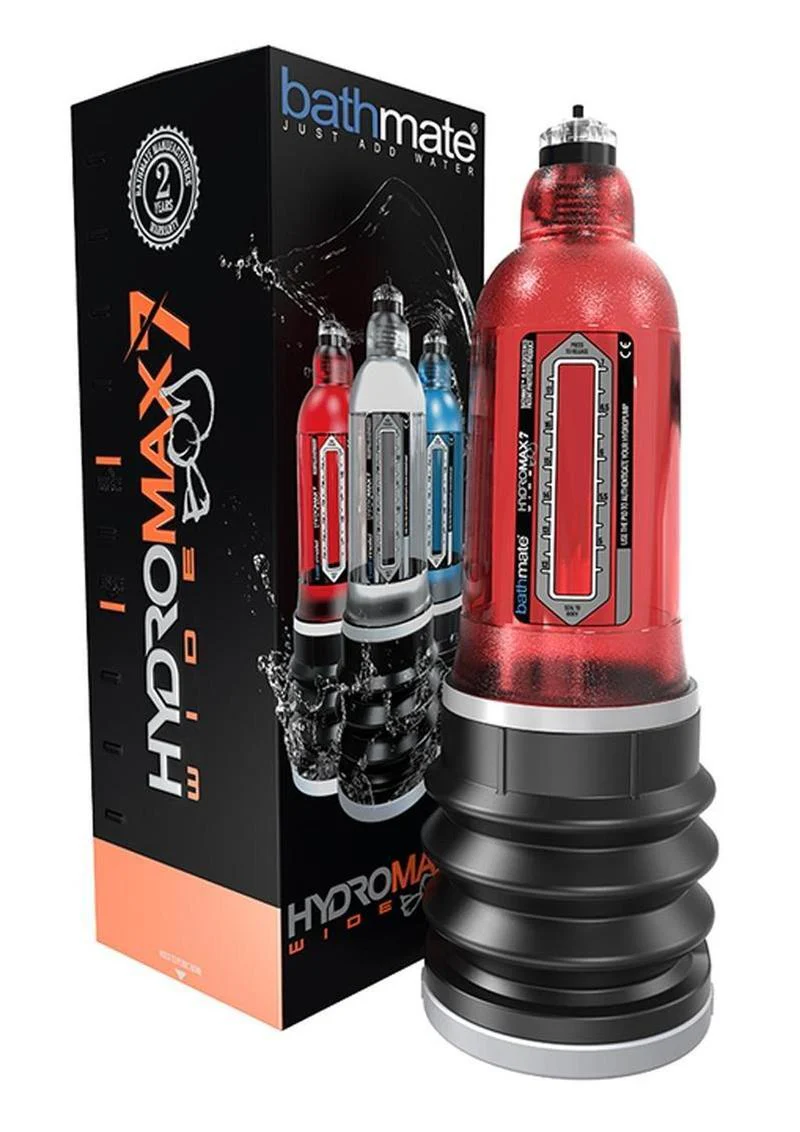 Bathmate Hydromax7 Wide Boy Water-Powered Enlargement Penis Pump - Image 8