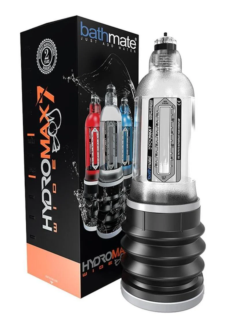 Bathmate Hydromax7 Wide Boy Water-Powered Enlargement Penis Pump - Image 9