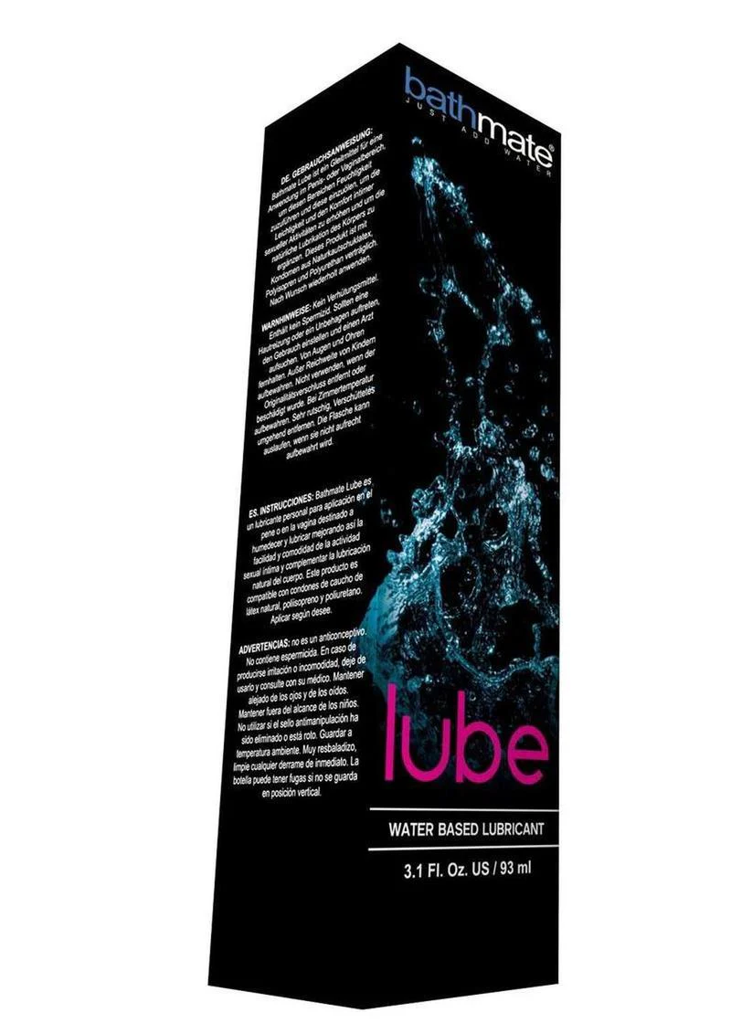 Bathmate Pleasure Water Based Lubricant - Image 2