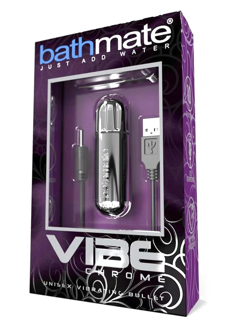 Bathmate Vibe Chorome Recharge Bullet Vibrator - Image 5