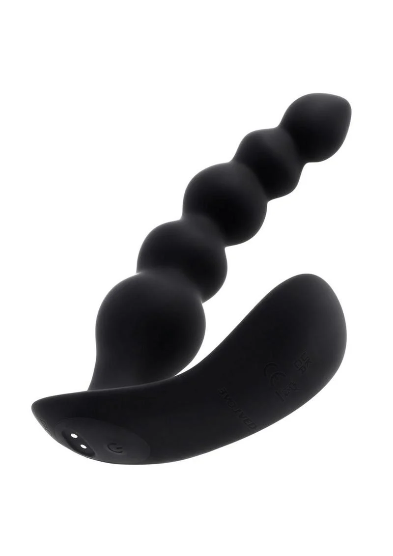 Bead Me Up Rechargeable Silicone Vibrating Anal Beads - Image 2