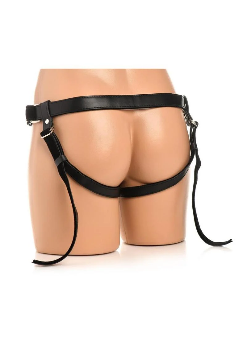Bedroom Bliss Velvet Kiss Strap-On Harness - Image 3