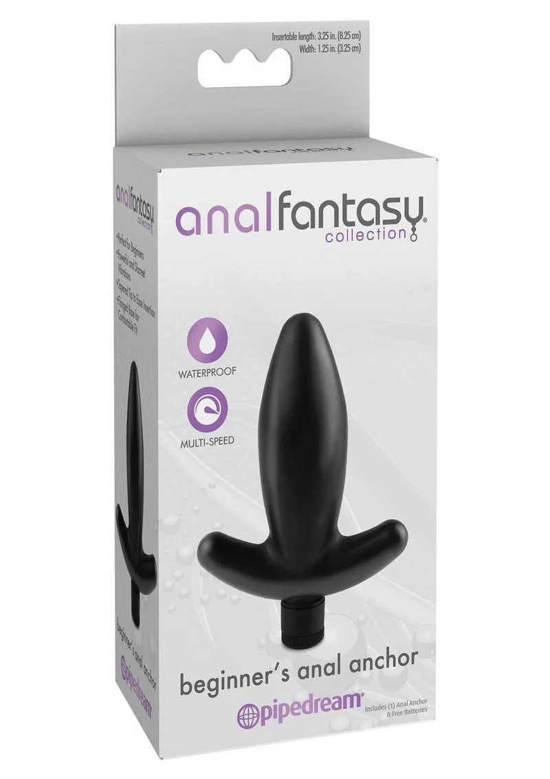 Beginner’s Anal Anchor Vibrating Waterproof Plug And Multi-Speed - Image 3