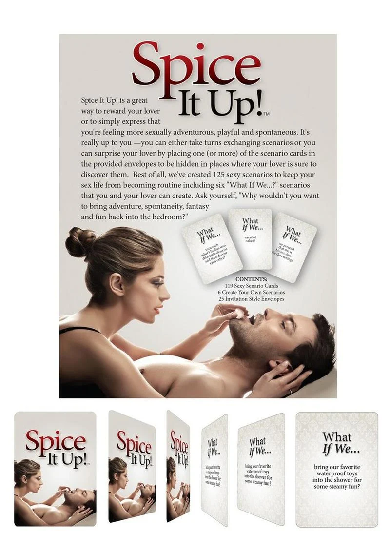 Behind Closed Doors Spice It Up! Card Game - Image 3