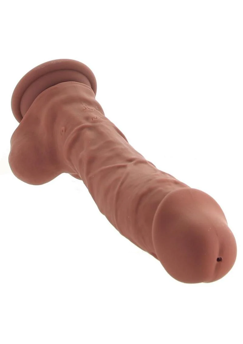 Big Shot Rechargeable Vibrating and Squirting Dong with Balls - Image 3
