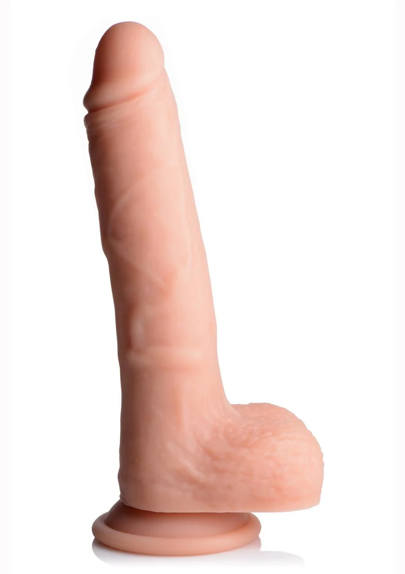 Big Shot Remote Controlled Vibrating and Rotating Silicone Dildo - Image 3
